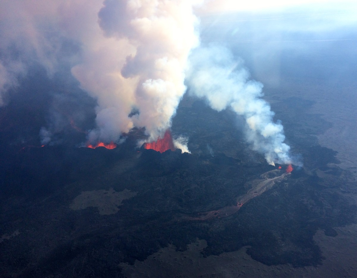 Flying over Iceland – Herðubreið, Askja & Holuhraun&nbsp;eruption